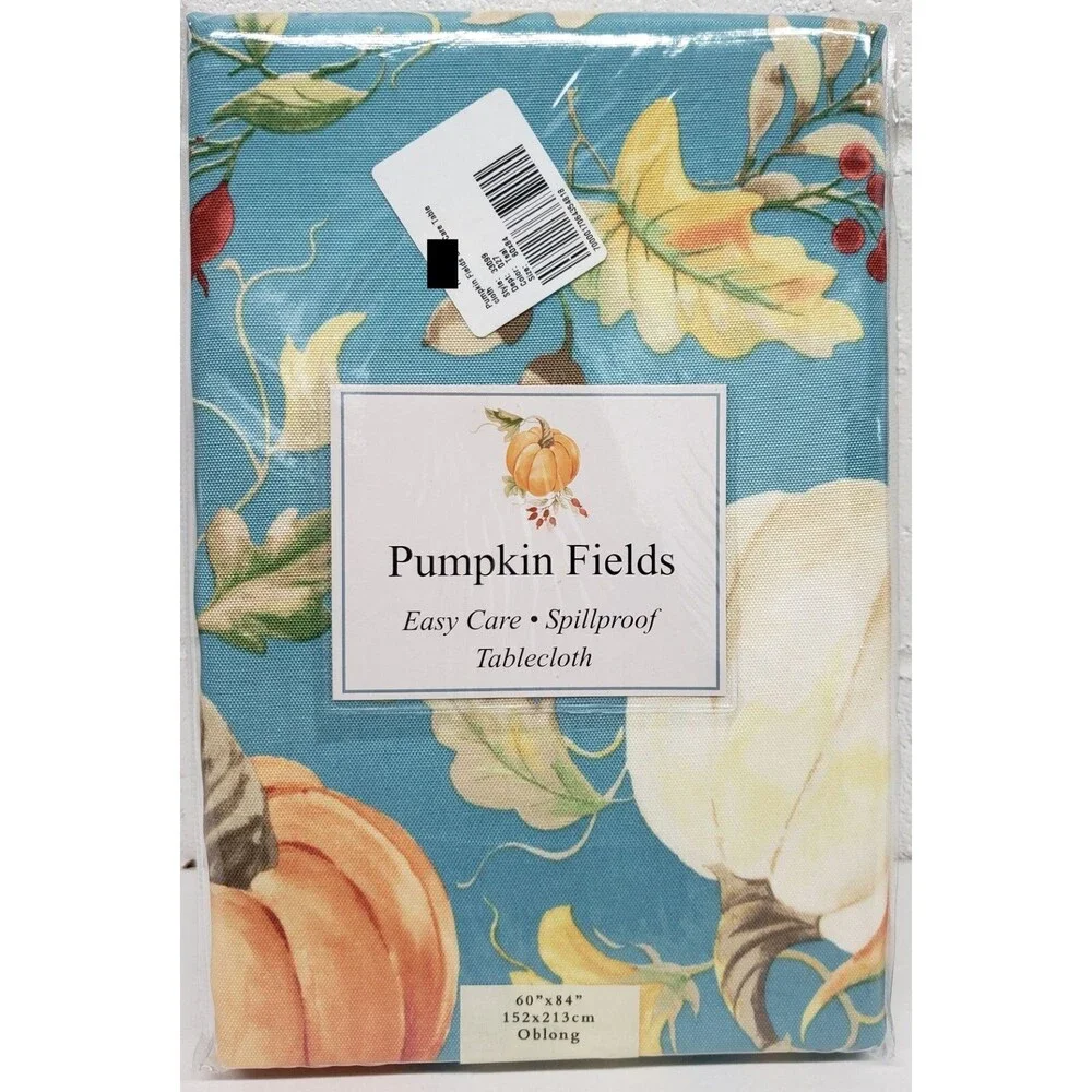 Printed Fabric Spillproof Tablecloth,60